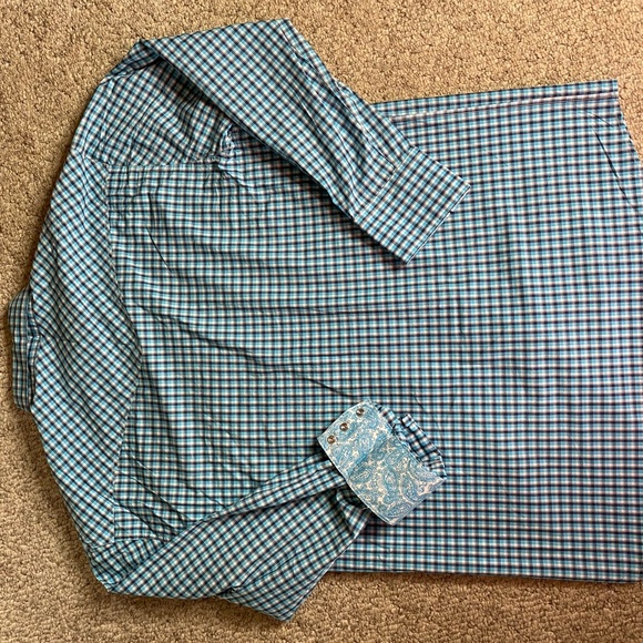 NWOT  Roper Wear the West size Large snap down Western style long sleeves shirt - Picture 4 of 12